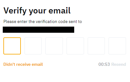Verify sàn Bybit bằng mã được gửi qua email