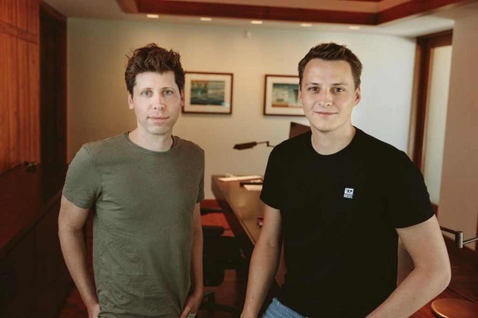 sam altman và alex blania