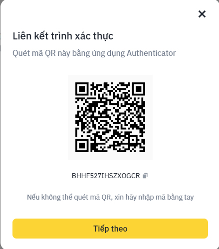 Mã QR và Mã khóa