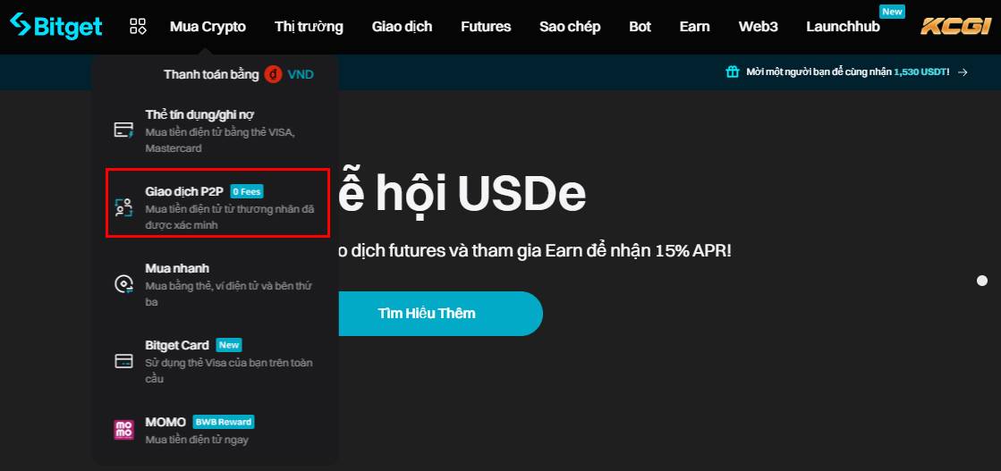 giao dịch p2p